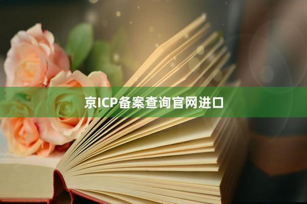 京ICP备案查询官网进口
